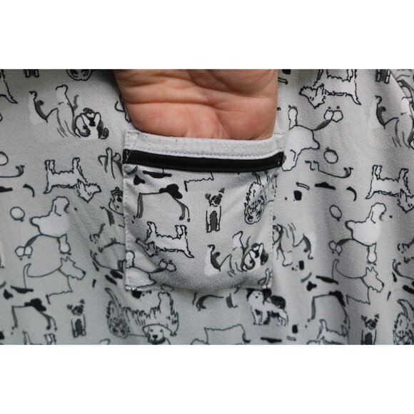 Pillow Talk Puppies Pajama Gown-Size Large-Comfy-Soft - Picture 4 of 11
